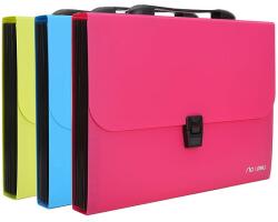 Deli Irattáska, PP, A4, 13 rekeszes, DELI Rio, vegyes színben (DEB40302)