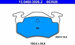 ATE set placute frana, frana disc ATE 13.0460-3926.2 (13.0460-3926.2)