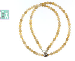  Colier din Agata Rotund 4x4 mm - Accesorii de Argint 925 - GF - concepttropic - 119,00 RON
