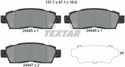 TEXTAR set placute frana, frana disc TEXTAR 2444501 (2444501)
