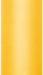 PartyDeco S. r. o Dekoranyag, tüll, 30CM, 9M, sárga