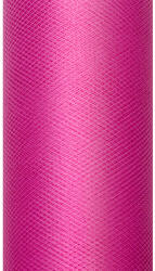 PartyDeco S. r. o Dekoranyag, tüll, 30CM, 9M, fuxia