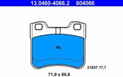 ATE set placute frana, frana disc ATE 13.0460-4066.2 (13.0460-4066.2)