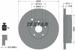 TEXTAR Disc frana TEXTAR PRO 92255903 (92255903)
