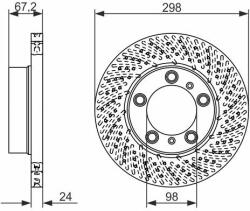 Bosch Disc frana BOSCH 0 986 479 675 (0 986 479 675)