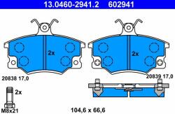 ATE set placute frana, frana disc ATE 13.0460-2941.2 (13.0460-2941.2)