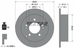 TEXTAR Disc frana TEXTAR 92156803 - automobilus