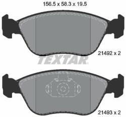 TEXTAR set placute frana, frana disc TEXTAR Q+ 2149201 (2149201)