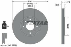 TEXTAR Disc frana TEXTAR 92059600 (92059600)