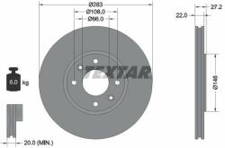 TEXTAR Disc frana TEXTAR 92059600 - automobilus