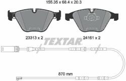 TEXTAR set placute frana, frana disc TEXTAR Q+ 2331307 (2331307)