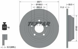 TEXTAR Disc frana TEXTAR PRO 92327403 (92327403)