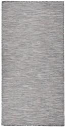 vidaXL barna-kék lapos szövésű kültéri szőnyeg 100 x 200 cm (340815)