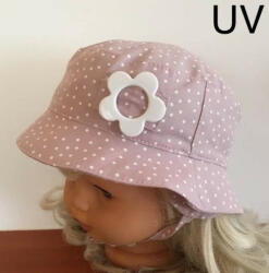  Minimanó nyári halász sapka (48) - fehér virág