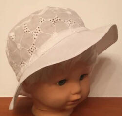 Minimanó nyári kalap (48) - fehér - babastar