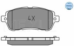 MEYLE set placute frana, frana disc MEYLE -ORIGINAL: True to OE. 025 221 9117 (025 221 9117)