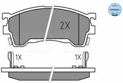 MEYLE set placute frana, frana disc MEYLE -ORIGINAL: True to OE. 025 217 5416/W (025 217 5416/W)