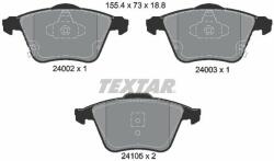 TEXTAR set placute frana, frana disc TEXTAR Q+ 2400201 (2400201)