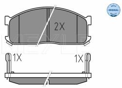MEYLE set placute frana, frana disc MEYLE -ORIGINAL: True to OE. 025 200 0215/W (025 200 0215/W)
