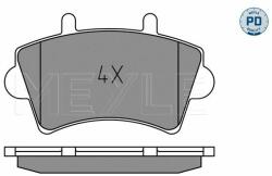 MEYLE set placute frana, frana disc MEYLE -PD: Advanced performance and design. 025 236 1318/PD (025 236 1318/PD)