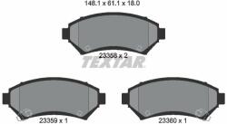 TEXTAR set placute frana, frana disc TEXTAR 2335801 (2335801)