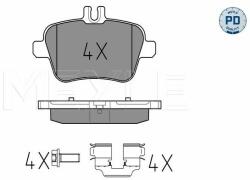 MEYLE set placute frana, frana disc MEYLE 025 248 4818/PD - automobilus