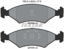 TEXTAR set placute frana, frana disc TEXTAR 2310301 (2310301)