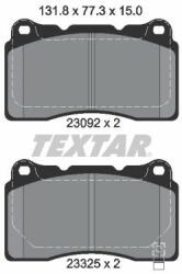 TEXTAR set placute frana, frana disc TEXTAR Q+ 2309204 (2309204)