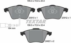TEXTAR set placute frana, frana disc TEXTAR Q+ 2391301 (2391301)