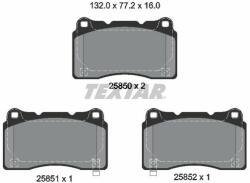 TEXTAR set placute frana, frana disc TEXTAR Q+ 2585001 (2585001)