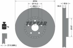 TEXTAR Disc frana TEXTAR PRO 92147903 (92147903)