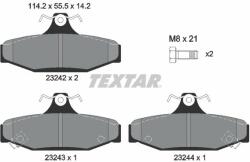 TEXTAR set placute frana, frana disc TEXTAR 2324201 (2324201)