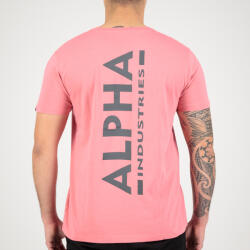 Alpha Industries Backprint T - coral red