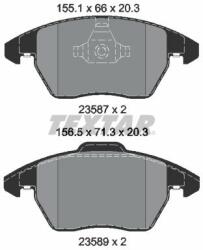 TEXTAR set placute frana, frana disc TEXTAR epad 2358782 (2358782)