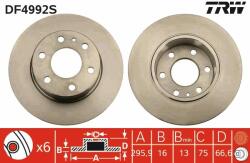 TRW Disc frana TRW SINGLE DF4992S (DF4992S)