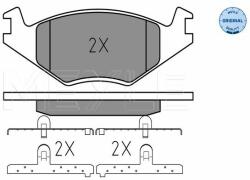 MEYLE set placute frana, frana disc MEYLE -ORIGINAL: True to OE. 025 208 8719 (025 208 8719)