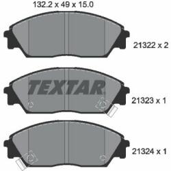 TEXTAR set placute frana, frana disc TEXTAR 2132201 (2132201)