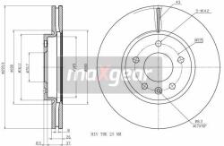 MAXGEAR Disc frana MAXGEAR 19-2332 (19-2332)