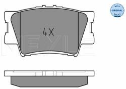 MEYLE set placute frana, frana disc MEYLE -ORIGINAL: True to OE. 025 243 3815 (025 243 3815)