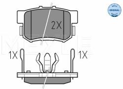 MEYLE set placute frana, frana disc MEYLE -ORIGINAL: True to OE. 025 242 3114/W (025 242 3114/W)