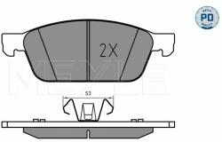 MEYLE set placute frana, frana disc MEYLE -PD: Advanced performance and design. 025 255 5518/PD (025 255 5518/PD)