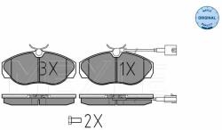 MEYLE set placute frana, frana disc MEYLE -ORIGINAL: True to OE. 025 236 0219/W (025 236 0219/W)