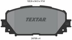 TEXTAR set placute frana, frana disc TEXTAR 2470801 (2470801)