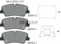 TEXTAR set placute frana, frana disc TEXTAR Q+ 2241801 (2241801)