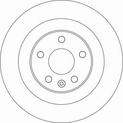 TRW Disc frana TRW DF6588 (DF6588) - automobilus