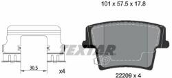 TEXTAR set placute frana, frana disc TEXTAR Q+ 2220901 (2220901)