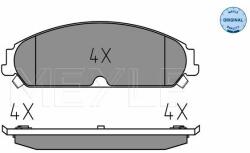 MEYLE set placute frana, frana disc MEYLE -ORIGINAL: True to OE. 025 241 6417/W (025 241 6417/W)