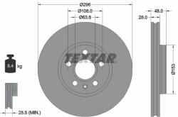 TEXTAR Disc frana TEXTAR PRO+ 92287505 (92287505)