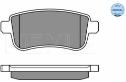 MEYLE set placute frana, frana disc MEYLE -ORIGINAL: True to OE. 025 248 2015 (025 248 2015)