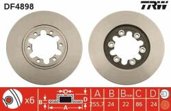 TRW Disc frana TRW DF4898 - automobilus